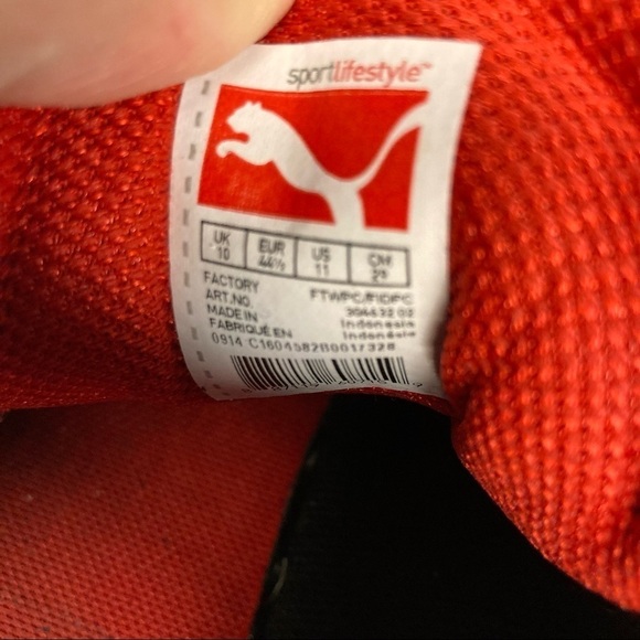 PUMA BMW Collab Sz 11 Drift Cat 5 Smooth Leather Slick Design Comfort Sneakers - Picture 9 of 12